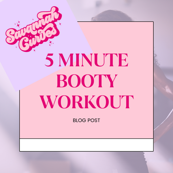 5 Minute Booty Workout